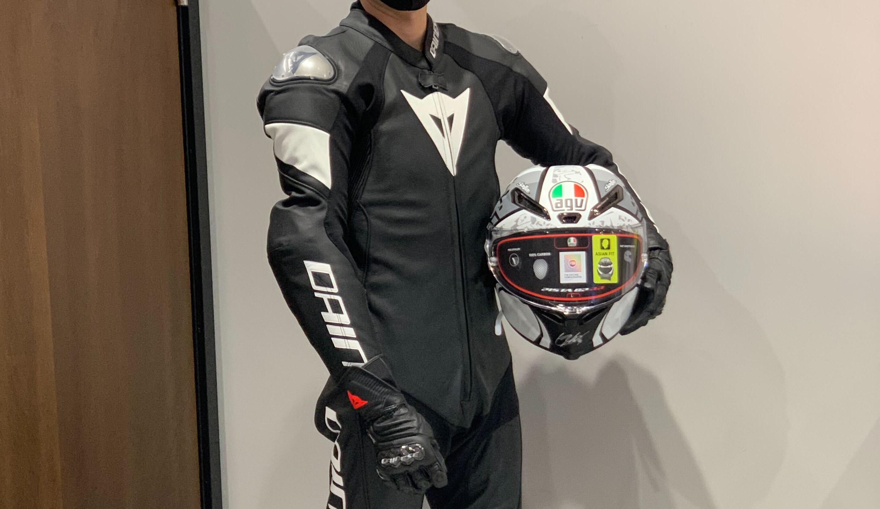 1回使用、ダイネーゼDAINESE KYALAMI 1pc PERF Leather size50 